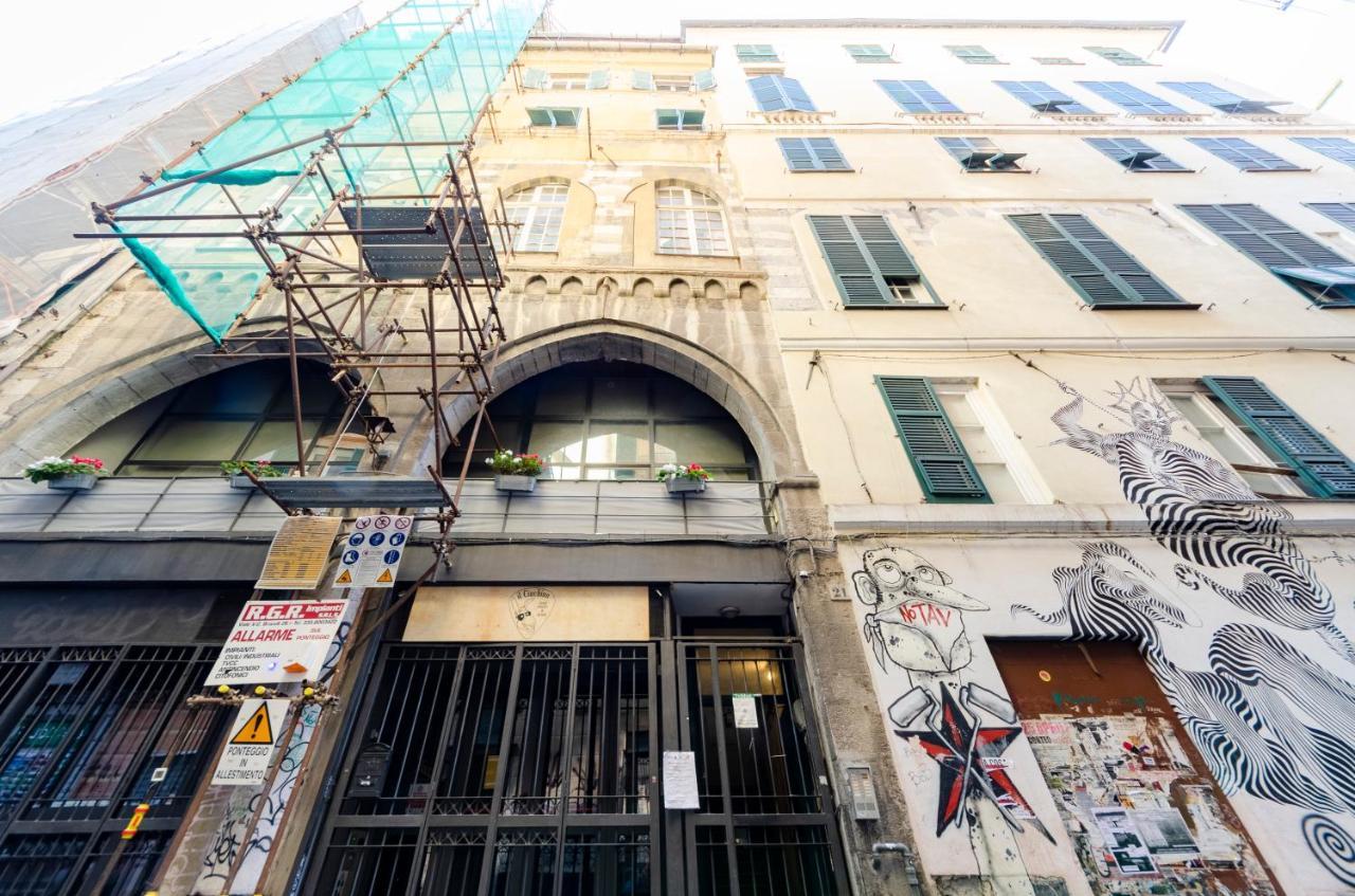 Apartamento Joivy Vibrant Open-Plan Apt For 6 In Historic Centre Génova Exterior foto